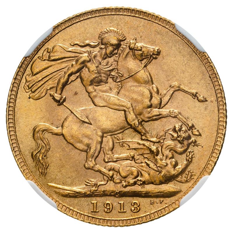 Canada, George V, 1913-C Sovereign, Ottawa Mint