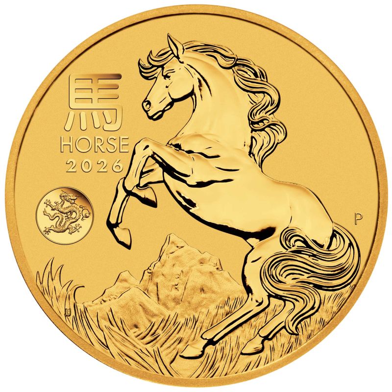 2026 Australia 1oz Gold Lunar Year of the Horse