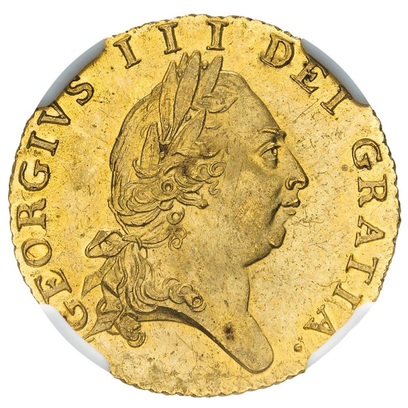 Great Britain, George III, 1787 Half-Guinea
